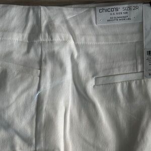 NEW - NEVER WORN WIDE LEG CROP PANTS